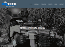 Tablet Screenshot of miltech.gr