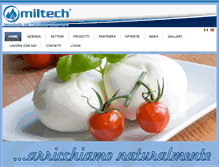 Tablet Screenshot of miltech.it